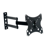 AZATECH AR1407 Support TV – Support Mural Réglable, Robuste et Compatible Universel