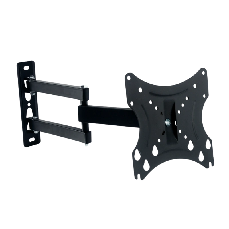 AZATECH AR1407 Support TV – Support Mural Réglable, Robuste et Compatible Universel