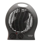 TAURUS – Chauffage Électrique Soufflant 2000 W, Compact & Efficace