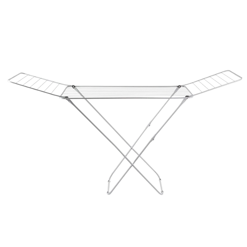 Bonomi 2971 Sèche-Linge Inox – Étendoir Pliable, Solide et Pratique pour Intérieur ou Extérieur