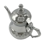 Bonomi WT-TP126-08C Théière Silver Bombée 0.8L – Élégante, Résistante et Design Classique