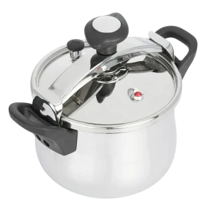 TATCH KD-CSA24-6L – Cocotte Inox 304 6 L, Grande Capacité, Rapide et Sécurisée