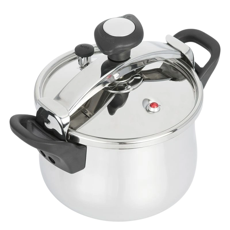TATCH KD-CSA24-6L – Cocotte Inox 304 6 L, Grande Capacité, Rapide et Sécurisée