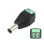 Connecteur Électrique DC – Bornier à Vis Mâle 5.5×2.1mm, Pratique et Fiable pour Alimentation 12V