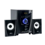 AZATECH AZ-SP-2001BT Haut-parleur Subwoofer Bluetooth (AC/DC 12 V, Carte SD/MMC, USB, Radio FM)
