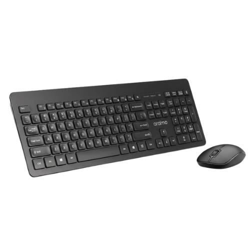 oraimo Smart Office Combo – Clavier AZERTY + Souris Sans Fil 2.4 GHz, Kit Bureau Ergonomique