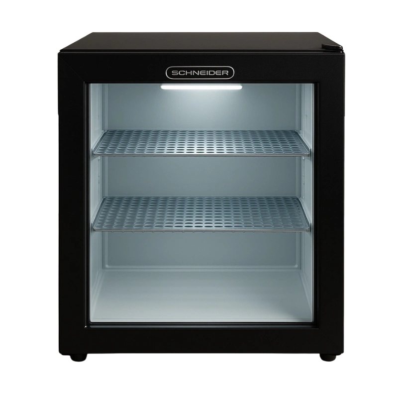 SCHNEIDER XC-40T Mini-bar 36 L – Porte en verre, Classe Énergétique A, Compact & Élégant