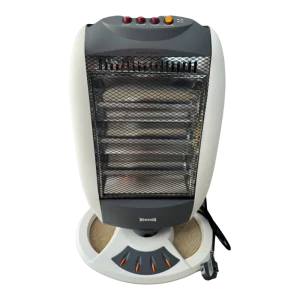 Venezia VA50 Chauffage Électrique Halogène 1200 W – 3 Tubes, 3 Modes, Portable