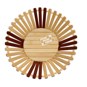 Panier en Bois PNR517-50 – Corbeille Design Naturel Ø25 cm