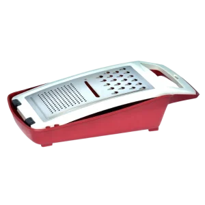 Râpe Universelle 2 Pièces avec Bac Collecteur – R021Y | Râpe à Fromage, Légumes et Fruits Multifonction