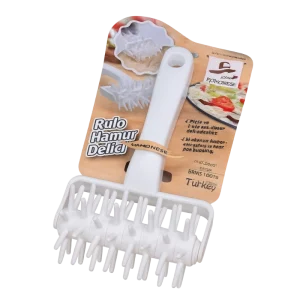 Décorateur Pizza BRNS-10016 – Rouleau Perforateur de Pâte | Accessoire pour Pâtisserie et Pizza