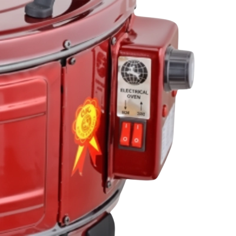 Ertone ERT-MN9010VS Four Électrique Rond 40L – 1300W, Thermostat Réglable, Double Résistance, Intérieur Émaillé – Image 2