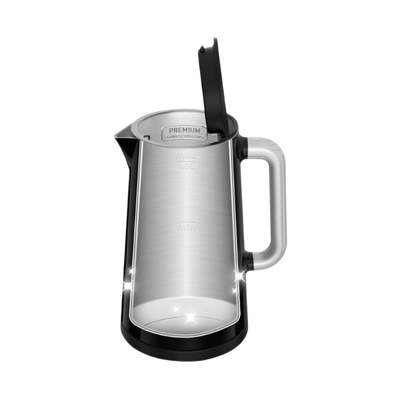 TEFAL KO850810 Bouilloire Électrique 1,7L – Thermostat Réglable, 2200W, Filtre Anti-Calcaire, Design Noir Élégant – Image 6