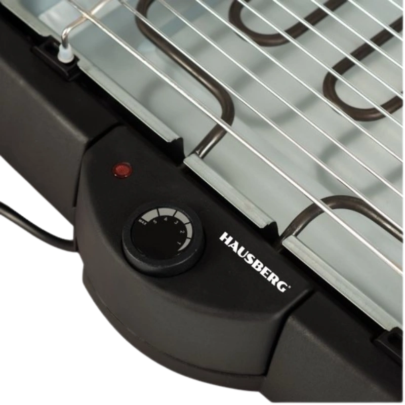 Hausberg HB-523 Barbecue Grill Électrique – Compact, Puissant et Idéal pour des Grillades Parfaites – Image 3
