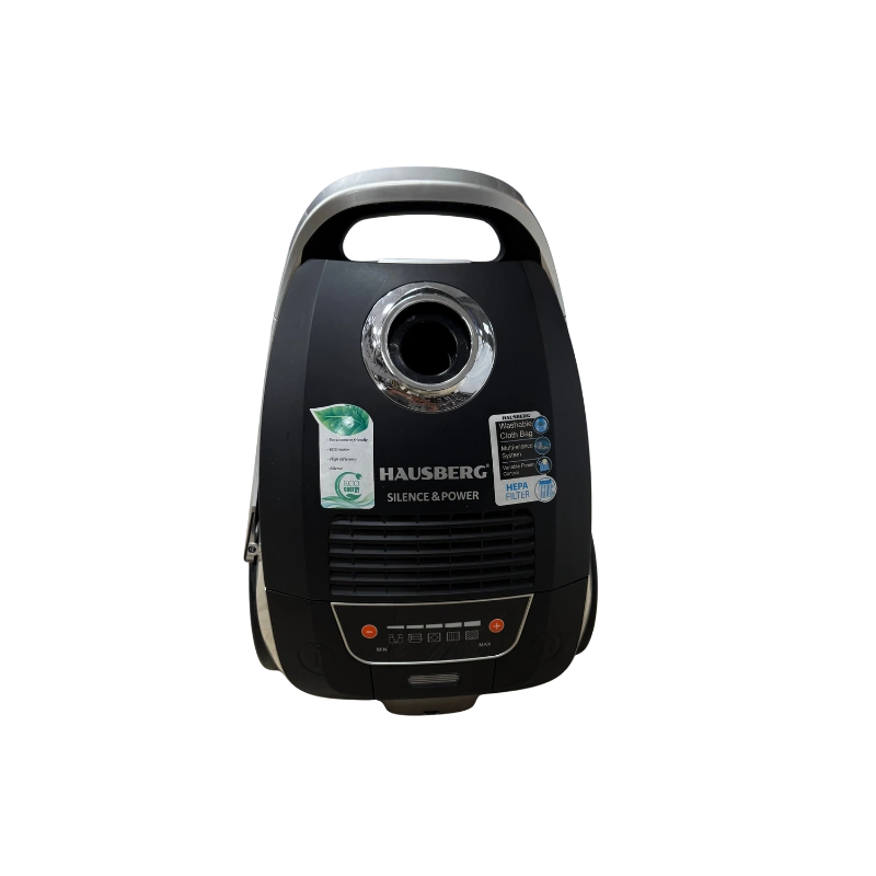 Hausberg HB-2875NG Aspirateur avec Sac 4L 2400W – Aspiration 25Kpa, Filtre HEPA et Enrouleur Automatique – Image 2