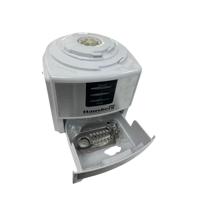 Hausberg HB-7522AB Robot Culinaire Électrique 600W – Bol 1.2L, 2 Vitesses, Lames Inox et Accessoires Multiples – Image 3