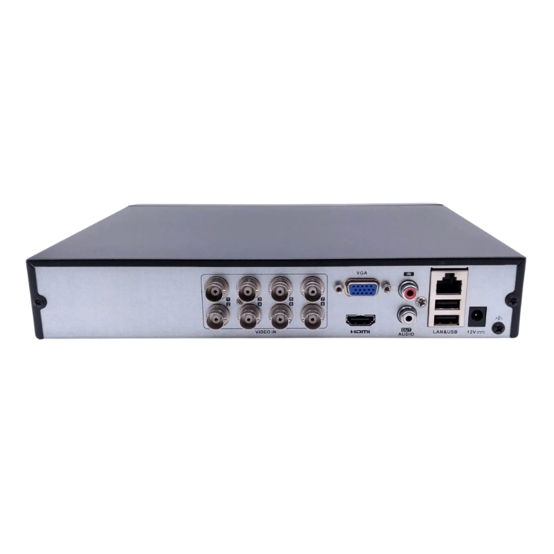 Hikvision DS-7208HGHI-M1 – Enregistreur DVR 8 Canaux HDTVI/AHD/CVI/CVBS + IP, Compression H.265 Pro, 1U – Image 2