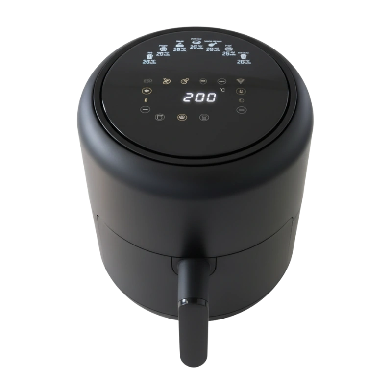 Hausberg HB-2356 Airfryer – Friteuse à Air Numérique 2,6L avec Technologie Fry Force 360° et 6 Programmes de Cuissonfryer 1000 à 1200 W – Image 2