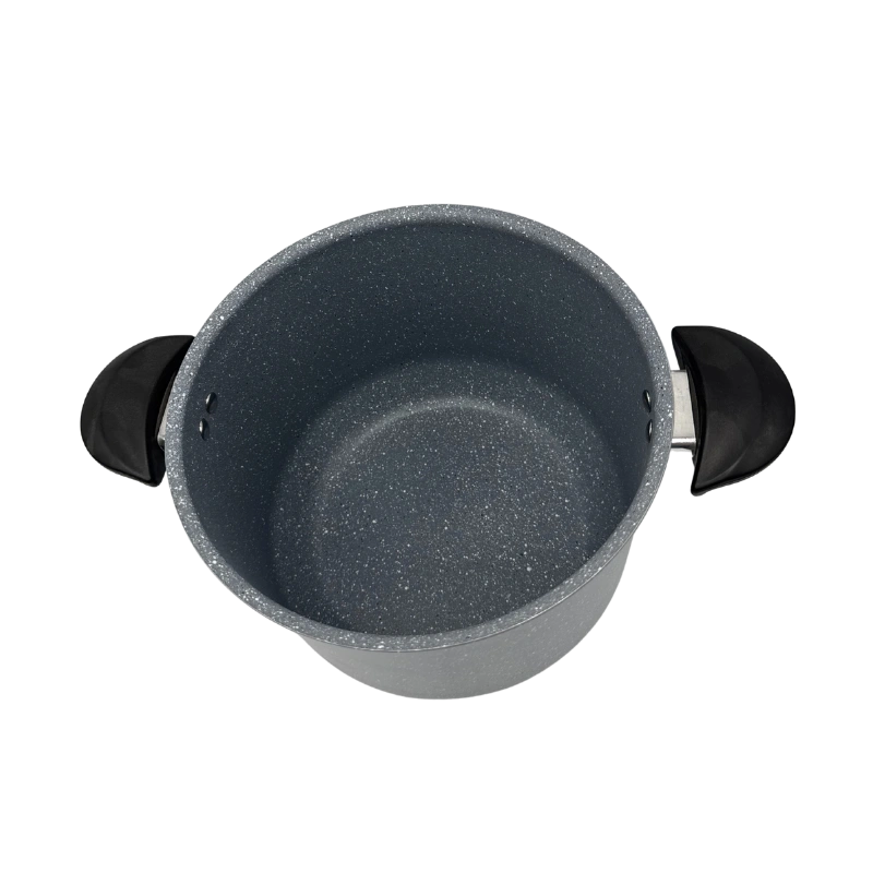 Bonomi HC-CUP0120 Couscoussier Granit 20CM 6L – Marmite Antiadhésive et Résistante – Image 3