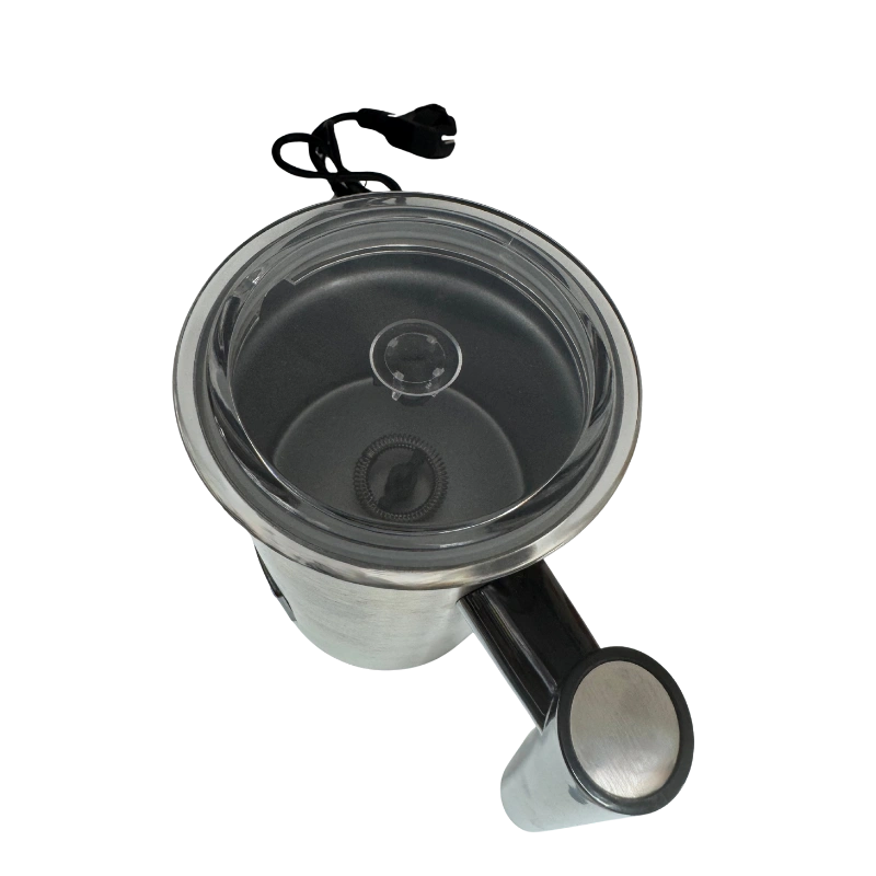 Hausberg HB-7678 Mousseur à Lait Électrique 600W – Inox, 250ml, Moussage Chaud/Froid et Base Rotative 360° – Image 3