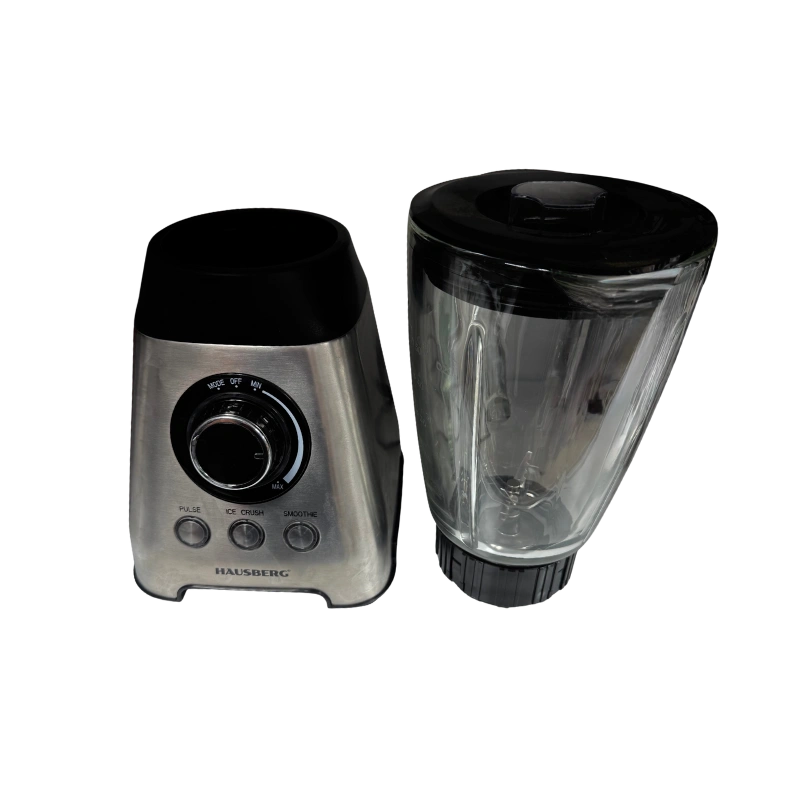 Hausberg HB-7764 Blender Électrique 1200W – Bol Verre 1.75L, Lames Inox, Programmes Automatiques & Moteur Cuivre – Image 3