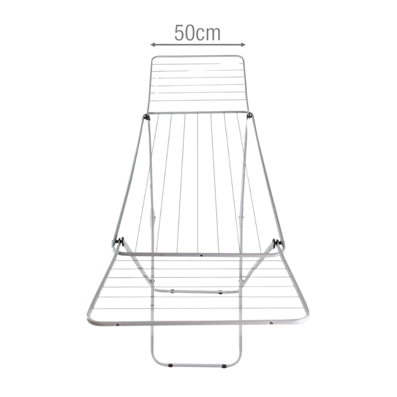 Bonomi 2971 Sèche-Linge Inox – Étendoir Pliable, Solide et Pratique pour Intérieur ou Extérieur – Image 3