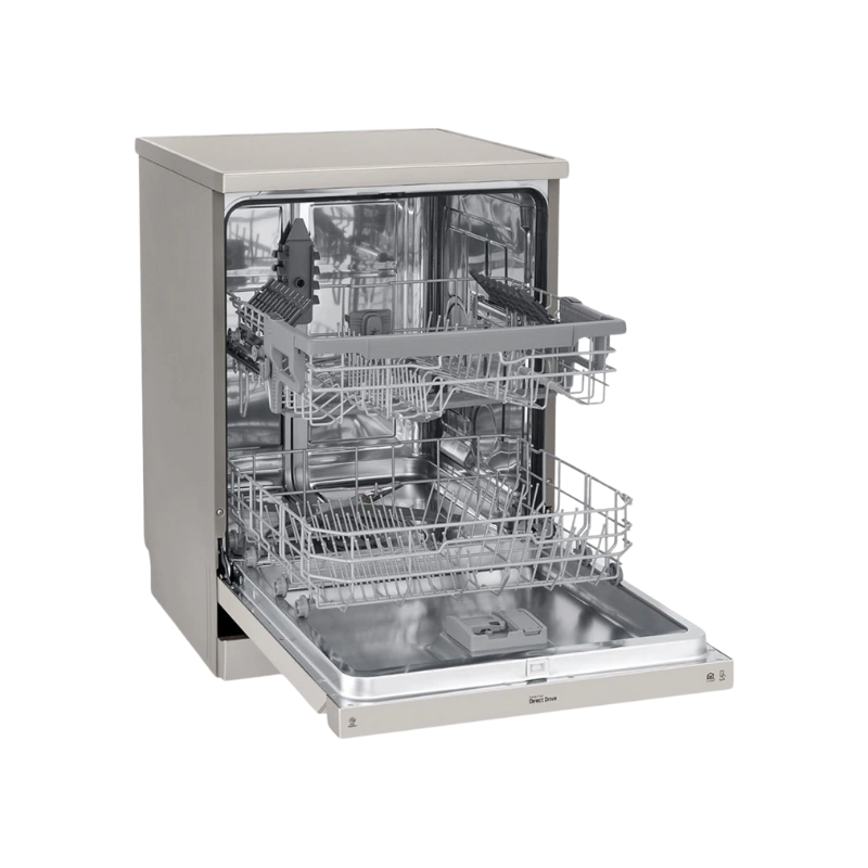 LG DFB512FP Lave-Vaisselle Platine 14 Couverts – QuadWash™, Inverter Direct Drive et Connectivité ThinQ™ – Image 2