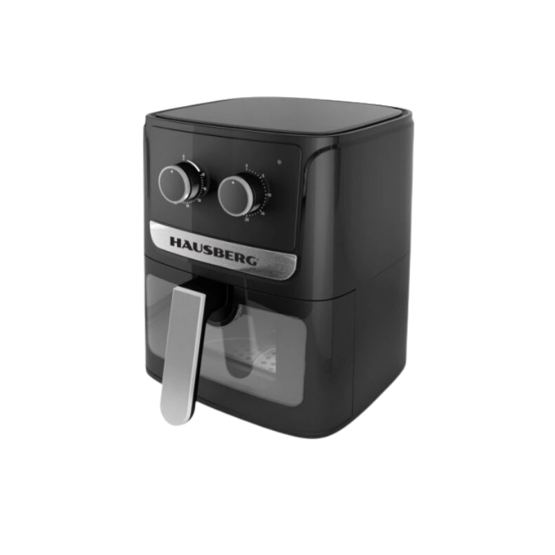 Hausberg HB-2340 Airfryer – Friteuse à Air Électrique 5,0L avec Minuterie, Thermostat Réglable et Cuisson Saine Sans Huile 1500W – Image 3