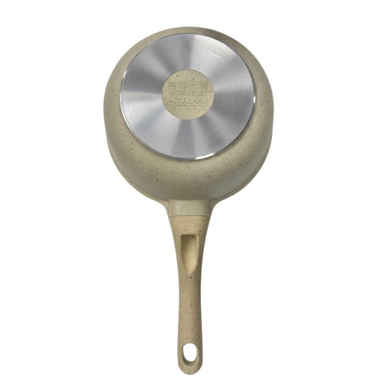 TATCH MP1880 Casserole 18 cm avec Couvercle – Casserole Antiadhésive en Pierre Pressée Haute Qualité – Image 3