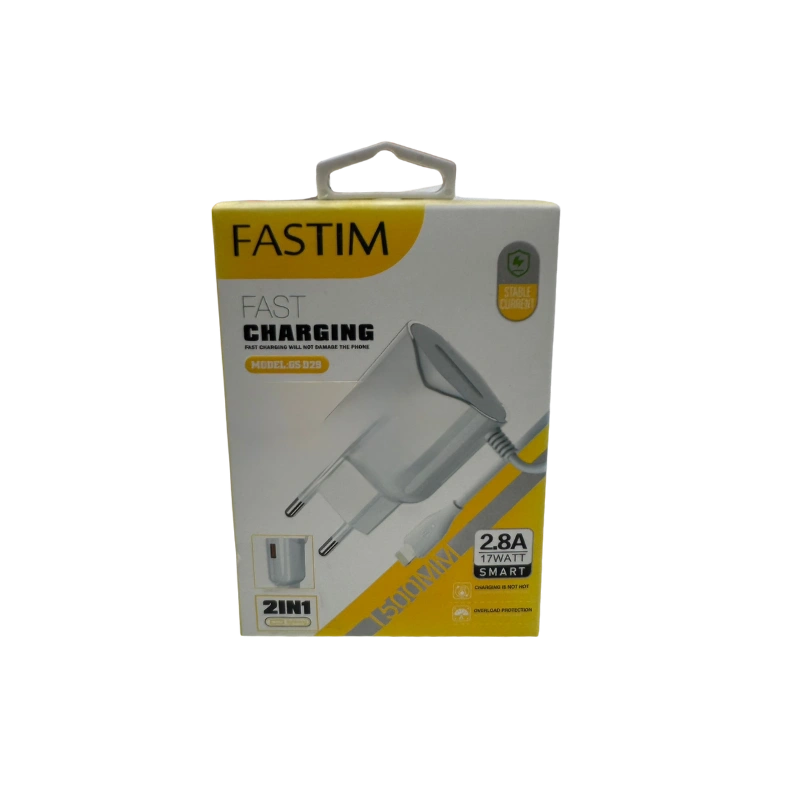 FASTIM CH015GD29 Chargeur Rapide 2.8A D29 5G – Adaptateur Secteur Universel Haute Vitesse – Image 2