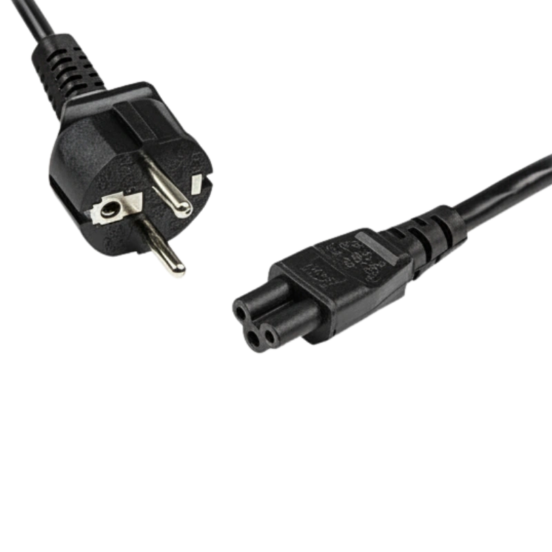 CABLEPCPOR – Câble d’Alimentation 3 Broches pour PC Portable, Écran ou Imprimante – Image 3