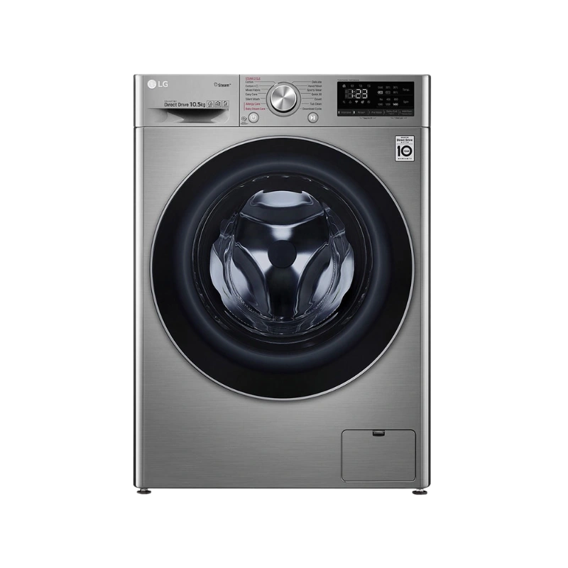 LG F2V3HYPKP Lave-Linge Gris 7 kg – AI Direct Drive, Steam™ Allergy Care et Smart Diagnosis™ A+++ – Image 3