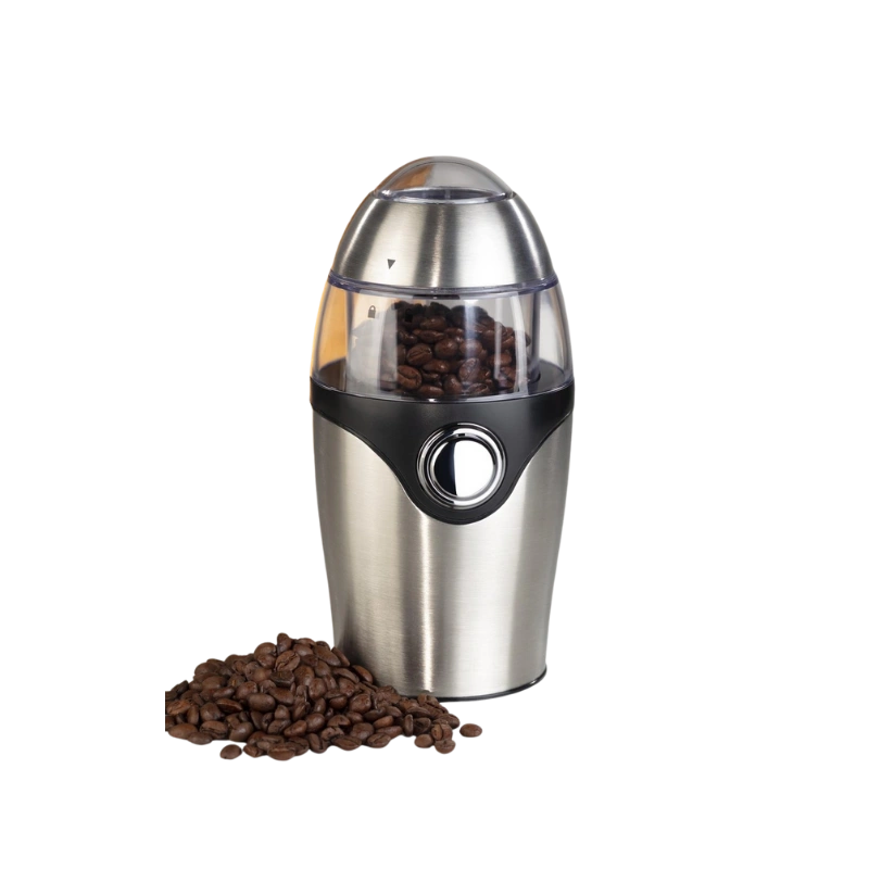 Hausberg HB-7569 Moulin à Café Électrique 150W – Acier Inoxydable, 50g, Lames Inox et Sécurité Intégrée – Image 2