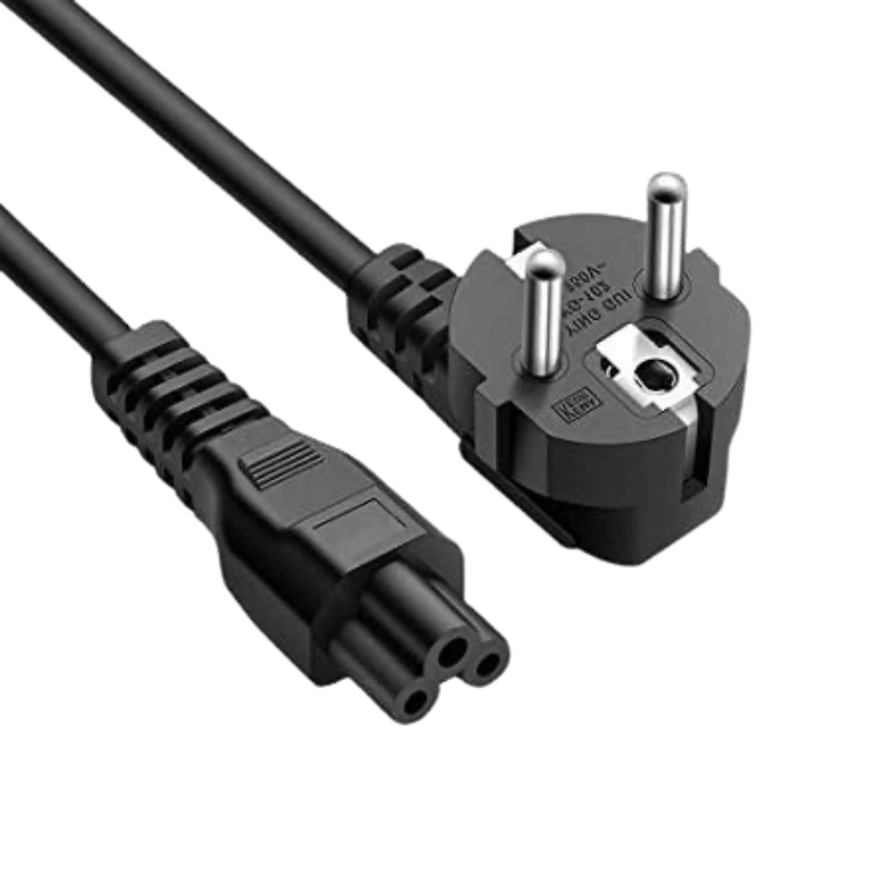 CABLEPCPOR – Câble d’Alimentation 3 Broches pour PC Portable, Écran ou Imprimante – Image 2