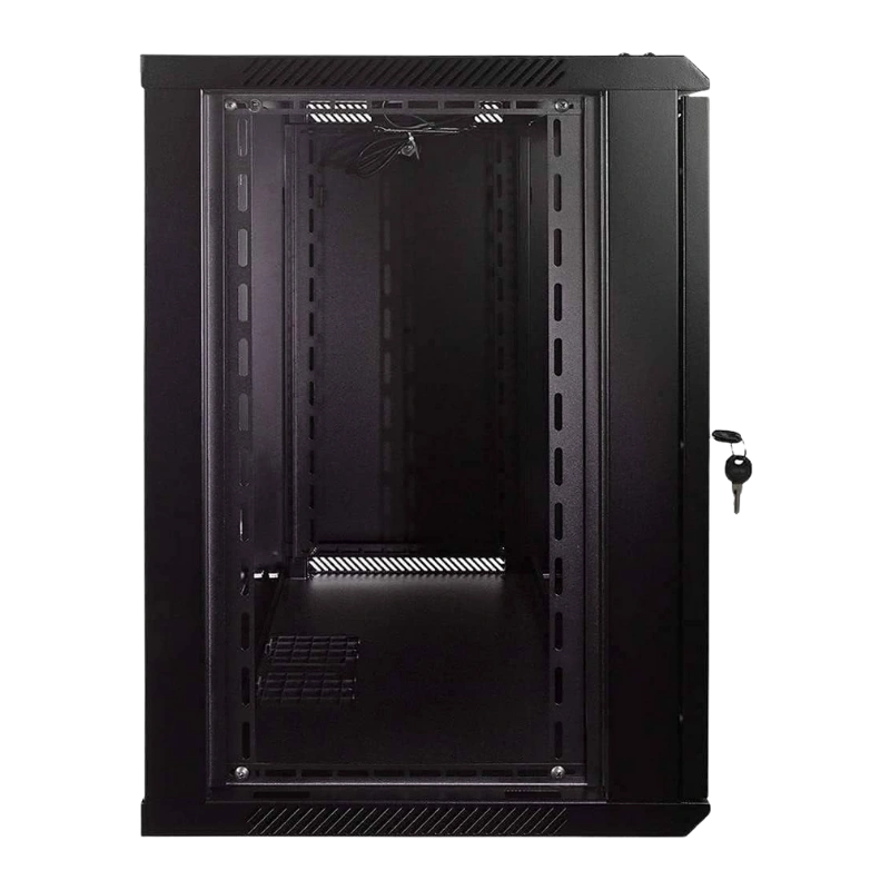 XLEADER Armoire 19 Pouces – Baie Murale Réseau 4U • Acier Renforcé • Porte Vitrée Sécurisée – Image 3