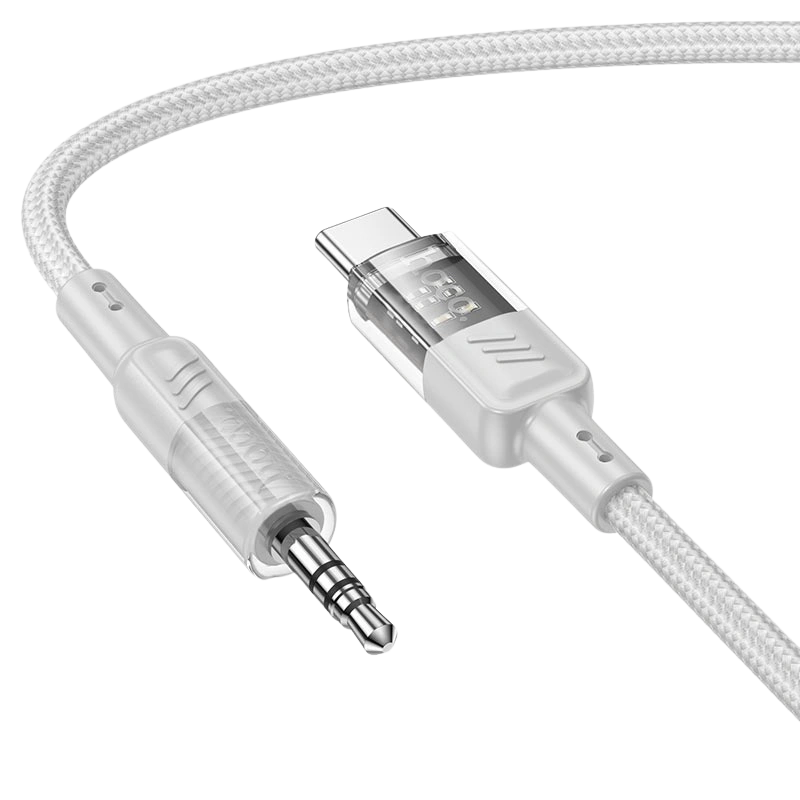 HOCO CAB20UPA27 Câble Audio UPA27 6G – Jack 3.5mm Mâle à Mâle, Son Clair et Transmission Stable – Image 2