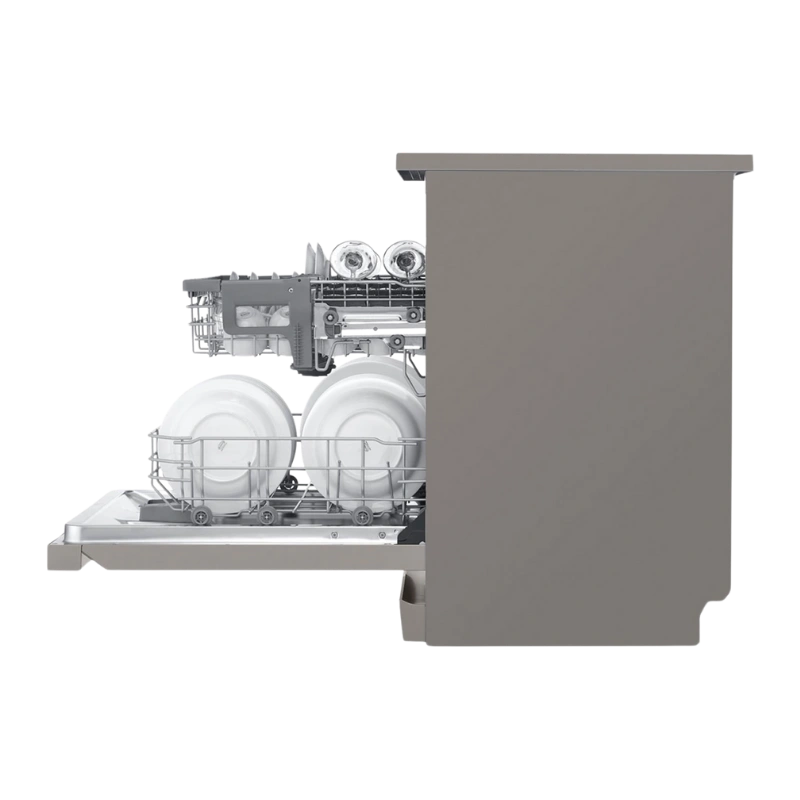 LG DFB512FP Lave-Vaisselle Platine 14 Couverts – QuadWash™, Inverter Direct Drive et Connectivité ThinQ™ – Image 4