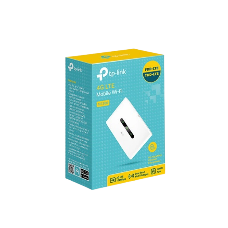 TP-Link M7300 – Modem/Routeur Mobile 4G LTE MiFi, Hotspot WiFi 300 Mb/s pour Jusqu’à 11 Appareils – Image 3