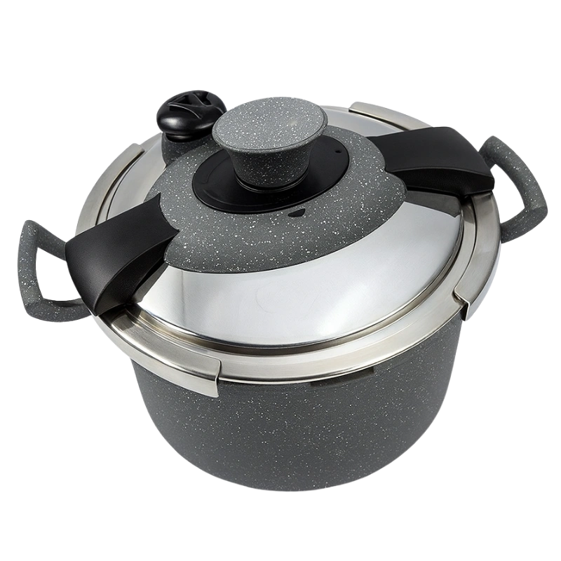 Bonomi AGGT5 Autocuiseur 5L – Cocotte-Minute Inox Rapide et Sécurisée – Image 3