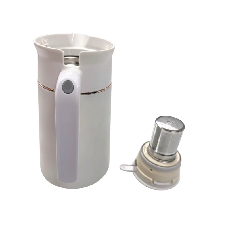 TATCH MLH9129-120 Thermos 1,2L – Carafe Isotherme Design Blanc pour Boissons Chaudes et Froides – Image 3