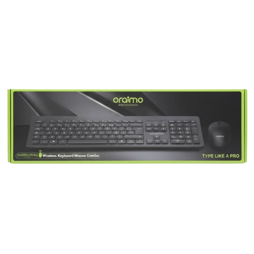 oraimo Smart Office Combo – Clavier AZERTY + Souris Sans Fil 2.4 GHz, Kit Bureau Ergonomique – Image 4