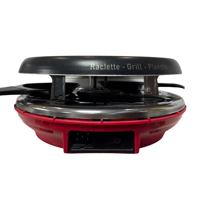 TEFAL RE12A512 Raclette Colormania Grill Plancha 6 Coupelles – Appareil 3 en 1 avec Thermo-Spot et Revêtement Antiadhésif – Image 3