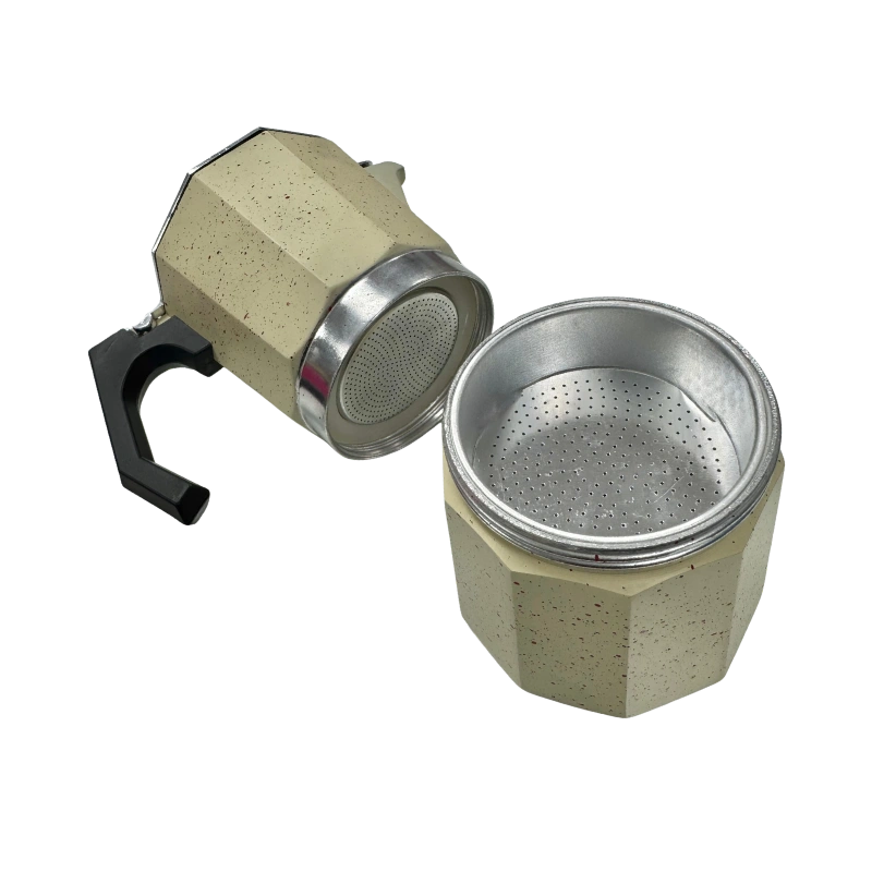 TATCH KS300 Cafetière Italienne Granit 3 Tasses – Design Élégant et Résistant pour Espresso Parfait – Image 4