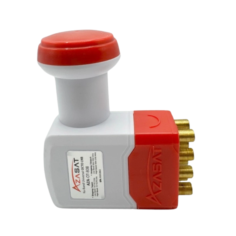 AZATECH AZA-OT-808 LNB – Tête Universelle Haute Sensibilité pour Réception Satellite Stable – Image 2