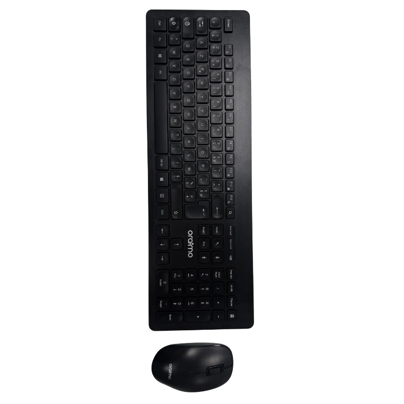 oraimo Smart Office Combo – Clavier AZERTY + Souris Sans Fil 2.4 GHz, Kit Bureau Ergonomique – Image 2