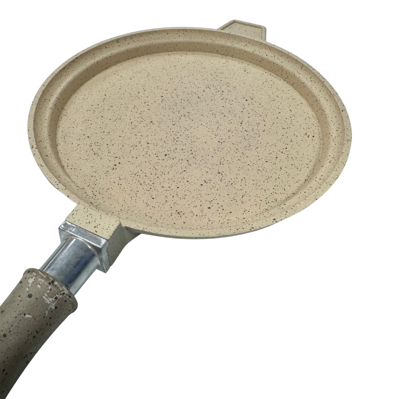 TATCH CP2415C – Poêle Céramique 24 cm El Harcha Beige Granit avec Manche Amovible – Image 3