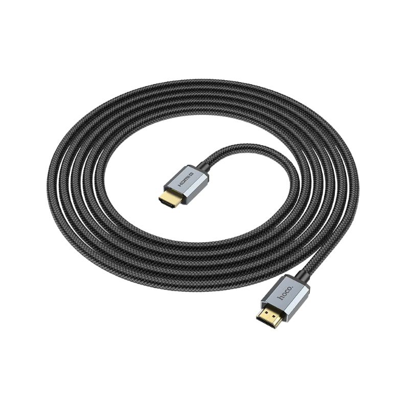 HOCO CAB20US03 Câble HDTV US03 4K – HDMI 2.0 Mâle à Mâle 2M, Haute Définition et Transmission Stable (L=2M) – Image 2