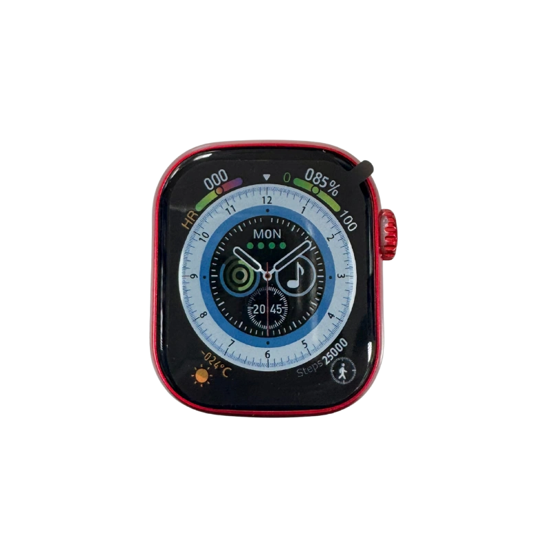 WAT02SERIE Watch Series 9 – Montre Connectée Intelligente Bluetooth avec Écran HD et Suivi Santé (Rouge) – Image 7
