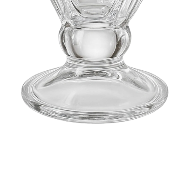 Bonomi F167 Set de 6 Coupes à Glace Carrées Fleur – Élégantes, Transparentes et Résistantes – Image 3