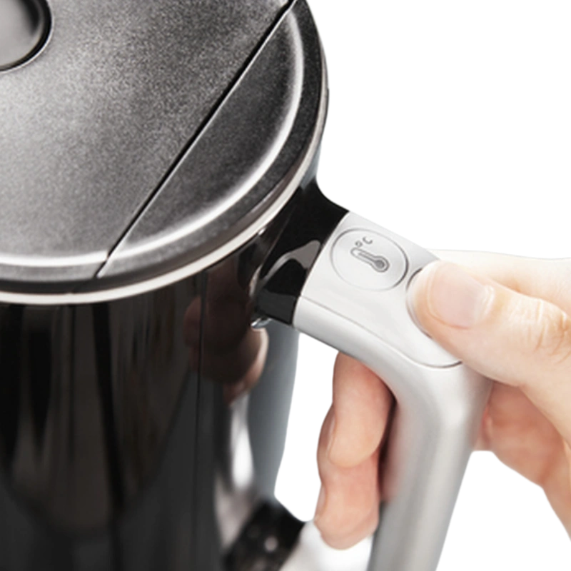 TEFAL KO850810 Bouilloire Électrique 1,7L – Thermostat Réglable, 2200W, Filtre Anti-Calcaire, Design Noir Élégant – Image 5